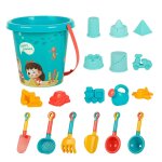 Jouets de sable pour enfants 18 pices, jouets de plage au design epais 18 pices, jouets de plage rsistants ...