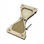 Jouet sablier en bois pour enfants, eveil montessori, champagne prcoce b