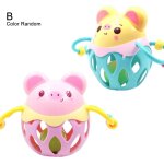 Jouet secoueur pour enfants, couleur vive, capacité cognitive, son clair, animal, boule creuse, hochet ... Jouet secoueur pour enfants, couleur vive, capacité cognitive, son clair, animal, boule creuse, hochet ...