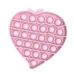 Jouets sensoriels push bubble en forme de fruit, anti - stress, autisme, jeu simple, fossettes, soulage ...
