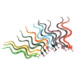 Jouets de serpent en plastique, 12 pices, modle de serpent amusant et effrayant pour enfants, gag prag, ...