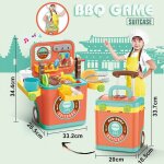 Jouets de simulation pour filles, jouet d'anniversaire, docteur de cuisine miniature, avec lumire musicale, ...