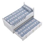 Jouets de simulation de lit pour enfants 1:12, mini meubles, modèle de jouet, lit en bois, préféré des ... Jouets de simulation de lit pour enfants 1:12, mini meubles, modèle de jouet, lit en bois, préféré des ...