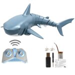 Jouets de simulation de requin rc 2. 4g, 4ch, etanche, electrique, piscine, cadeau, jouets de salle de ...