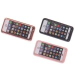 Jouet de simulation de mod�le de t�l�phone portable 1 / 12, mini t�l�commande, d�coration de maison de ...