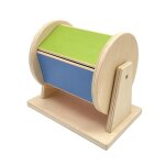 Jouets de tambour spinning pour l'apprentissage pr�coce, cadeau d'anniversaire, jouets de cognition des ...