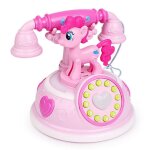 Jouet tlphonique poney, joli dessin anim, simulation de tlphone fixe avec son et lumire, jouet ...