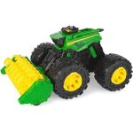 Jouet - tomy - john deere monster treads - moissonneuse - batteuse avec effets sonores et lumineux - ...