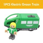 Jouet de train electrique rc pour enfants, jouet de train magn�tique, adapt� a la norme brio, piste de ...