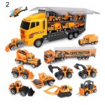 Jouet de v�hicule utile pour enfants, 1 ensemble, mini camion, mod�le exquis, r�sistant aux chutes, transport ...
