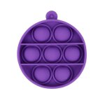 Jouets a vent en silicone anti - stress, jeu de puzzle portable, push fidget, balle de d�compression ...