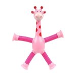 Jouets a ventouse télescopique pour enfants, jouet fidget girafe, tubes extensibles, anti - stress, jouets ... Jouets a ventouse télescopique pour enfants, jouet fidget girafe, tubes extensibles, anti - stress, jouets ...
