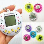 Jouet virtuel electronique pour animaux de compagnie, avec porte - cl�s electronique, machine de jeu ...