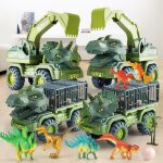 Jouet de voiture dinosaures transport voiture transporteur camion jouet indominus rex jurassic world ...