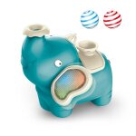 Jouet de voiture electrique de dessin anim�, jouet musical avec lumi�res flash, roue flottante universelle, ...