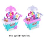 Jouets de voiture pour enfants, chariot de jouets pour enfants, simulation de sucettes glac�es, chariot ...