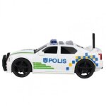 Jouet de voiture de police anti - impact, r�sistant a l'usure, eclairage 3d pour la maison, echelle 1 ...