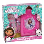 Journal d'activit�s en peluche - cefa toys - la maison de poup�e gabby - 80 pages - 3 feuilles d'autocollants ...
