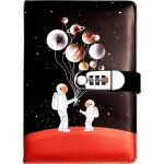 Journal en cuir pu ecriture carnet(univers plante), a5 journal intime enfant, cahier journal bloc - ...