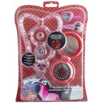 Joy toy 65988 figurines characere miraculous parure de bijoux avec 2 pinces cheveux pailletes collier ...