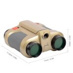 Jumelles 4x30 pour enfants, jouet, vision nocturne, tlescope avec lumire pop - up, zoom, jumelles pour ...