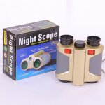 Jumelles hd mini t�lescope jouets pour enfants, avec vision nocturne eclair�e, film vert, jumelles a ...