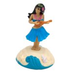 Jupe de fille � �nergie solaire, jouet en herbe, d�coration de fen�tre de maison, tableau de bord, cadeau ...