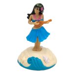 Jupe en herbe pour fille, jouet de danse � �nergie solaire, d�coration de bureau de voiture, ornement ...