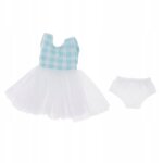 Jupe de poupée pour fille sous - vêtements robe de poupée ob11 vert Jupe de poupée pour fille sous - vêtements robe de poupée ob11 vert
