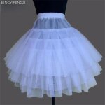Jupons pour robe formelle / fleurie pour petites filles, 3 couches, crinoline courte sans cerceau, sous ... Jupons pour robe formelle / fleurie pour petites filles, 3 couches, crinoline courte sans cerceau, sous ...