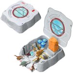 Jurassic world coffret de jeu laboratoire sensoriel distortus rex avec 8 mini - figurines dans un coffret ...