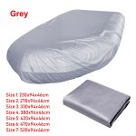 Juste de bateau gonflable en caoutchouc etanche, anti - poussire, anti - uv, glace, neige, roi eur, ...