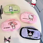 Kadsl - sac de maquillage de voyage en peluche mignon, dessin anim hello kitty, cadeau pour fille, kawaii ...