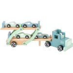 Kajgl - 11510 chicago chariot de transport en bois avec rampe de chargement mobile, remorque amovible ...