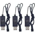 Kajgl - 3pcs 4. 8v jst - 2p prise ligne de charge usb chargeur de batterie de voiture pour jouets electriques ...
