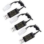 Kajgl - 3pcs 9. 6v tamiya plug ligne de chargement usb pour voiture tlcommande camion - citerne wagon ...