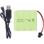 Kajgl - accessories 1pcs aa 4. 8v 800mah rechargeable prise sm2p de batterie de voiture jouet rc camion ...