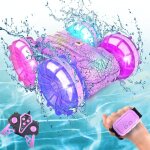 Kajgl - bateau tlcommands amphibies pour garons de 5 a 12 ans, vhicule rc contrl a la main pour ...