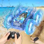 Kajgl - enfants amphibie tlcommande voiture4wd tout terrain rc voitur eavec contrle gestuel, 360 ...