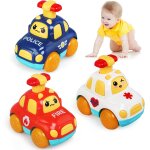 Kajgl - petites voiture enfant 1 2 3 ans, 3 pcs petite voiture jouets bb 1 2 3 an garcon et filles ...