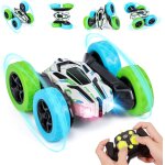 Kajgl - rc voiture tlcommande enfant 360 rotation stunt car avec led, 2. 4ghz 4wd buggy course rapide ...