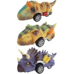 Kajgl - voiture jouet lot de 3 monster truck dinosaure, pour garons filles voiture monstre inertie monster ...