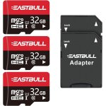 Kakul - lot de 3 cartes mmoire micro sd 32 go + adaptateur sd, smartphones, ordinateurs de bureau et ...