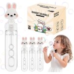 Kakyl - 24 tubes a bulles de savon pour enfants, 30 ml bulles de savon mariage avec poignée lapin, bâtons ... Kakyl - 24 tubes a bulles de savon pour enfants, 30 ml bulles de savon mariage avec poignée lapin, bâtons ...