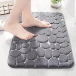 Kal - - lot de 2 et lot de 4 tapis de bain antidérapant u2013 ultra absorbant, confortable et lavable ... Kal - - lot de 2 et lot de 4 tapis de bain antidérapant u2013 ultra absorbant, confortable et lavable ...