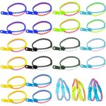 Kal - lot de 20 bracelets zip, bracelets d'amiti incroyables pour enfants, jouets sensoriels anti - ...