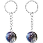 Kal - 2pcs porte - cls veilleuse du zodiaque 12 constellations porte - cls lumineux veilleuse porte ...