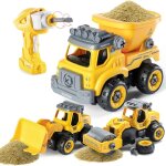 Kal - 3 en 1 véhicules de construction jouet de camion démonter jouet, se transforme en véhicule télécommandé, ... Kal - 3 en 1 véhicules de construction jouet de camion démonter jouet, se transforme en véhicule télécommandé, ...