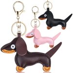 Kal - lot de 3 porte - clés teckel - cadeau - décoration en cuir - pendentif de sac - porte - clés personnalis ... Kal - lot de 3 porte - clés teckel - cadeau - décoration en cuir - pendentif de sac - porte - clés personnalis ...