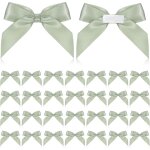 Kal - lot de 30 n?uds en satin vert de 5 cm - autocollants - pour emballage cadeau - avec pastilles adhésives ... Kal - lot de 30 n?uds en satin vert de 5 cm - autocollants - pour emballage cadeau - avec pastilles adhésives ...